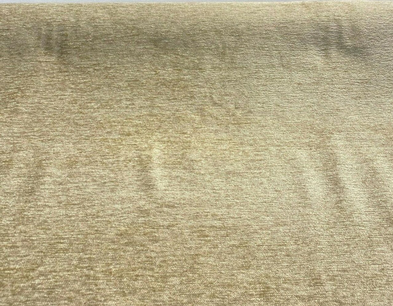 1 Yard Upholstery Chenille Fabric Cafe Sand Soft Cuddle Durable 73% Acrylic 27% Polyester 54 Inch Width